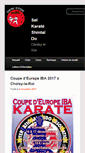 Mobile Screenshot of karateself.com